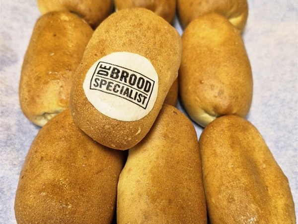 Mini vegan broodjes&nbsp;zak van 10 st